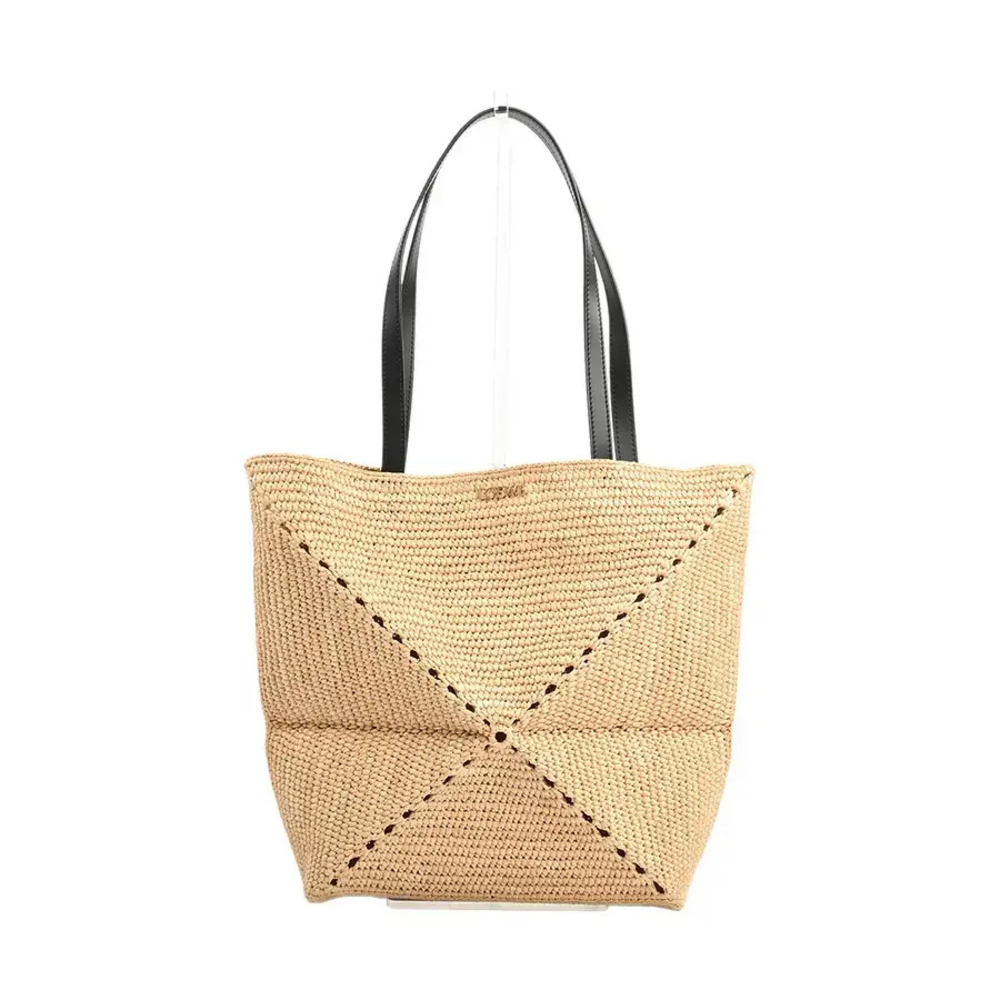 Loewe Puzzlefold Tote Leather Tan